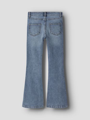 Name It Polly Bootcut Jeans til jente - medium blue denim