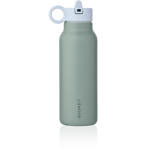 Liewood Falk Crocodile vannflaske med lokk 350 ml - Peppermint / Garden green