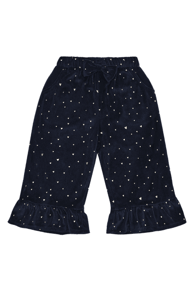 Hovedbilde Hust & Claire Teresa Gold velourbukse til jente - ...