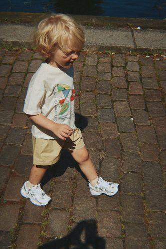 Konges Sløjd Famo t-skjorte til jente - antique white