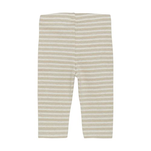 Huttelihut Stripete leggings til baby - irish cream