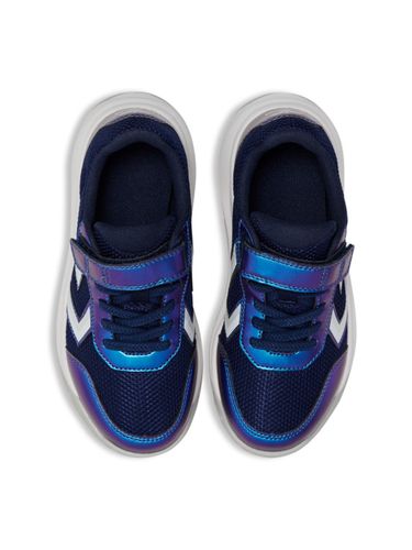 Hummel Multiplay Flex 2.0 innesko med borrelås til barn - multicolor