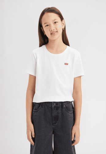 Levis Batwing brodert chest hit t-skjorte - crystal pink