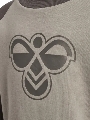 Hummel Bumble Joggedress til barn - dark gull gray