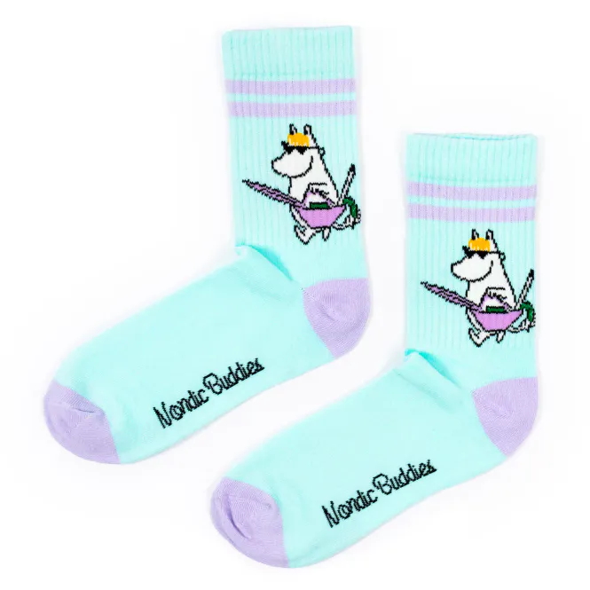 Hovedbilde Moomin Sokker til voksen, Retro, Snorkmaiden ...