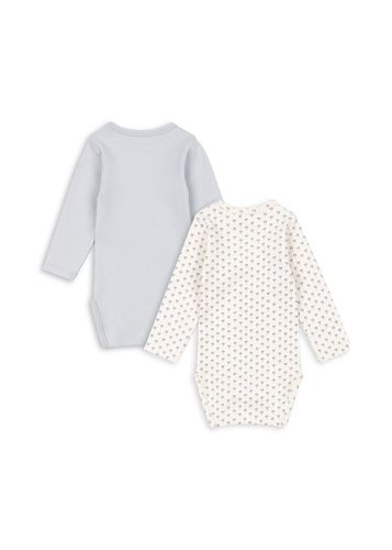 Fanga Fontana Bello 2-pk body til baby - blue mix
