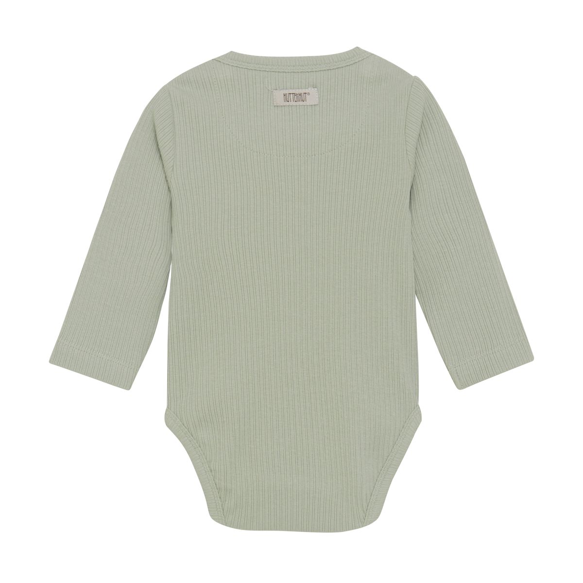 Huttelihut Rib body til baby - desert sage