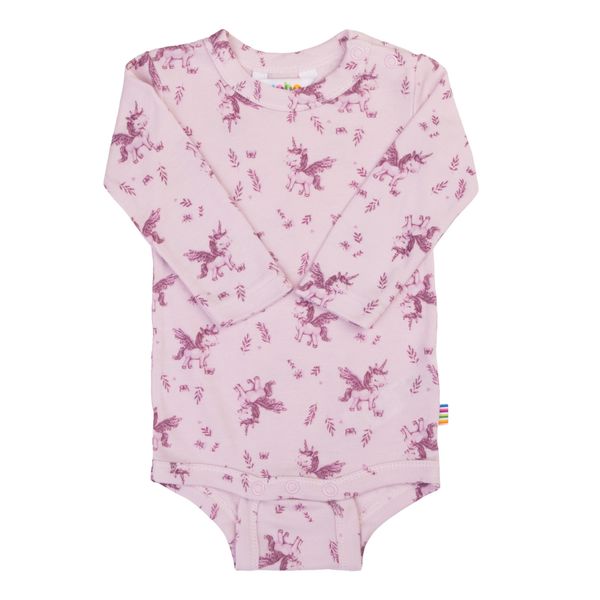 Hovedbilde Joha Unicorn bambus body til barn - rosa 