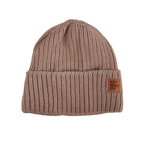 Hovedbilde Kattnakken Lue i merinoull til barn - månefjell