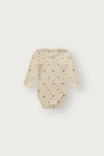 Hust & Claire Baloo Forest ull/bambus body - off white