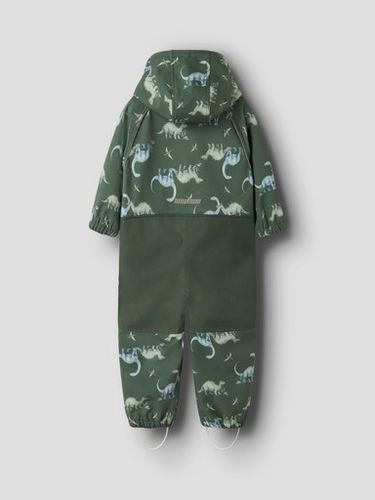 Name It Falfa Dino softshelldress til barn - jungle green