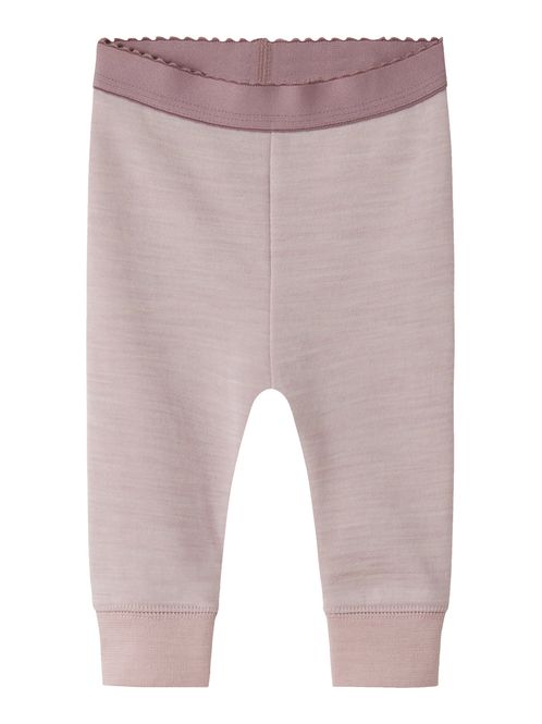 Hovedbilde Name It Wuppo ull/bomull leggings til baby - ...
