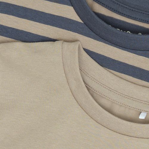 Minymo 2 pk longsleeve til barn - fungi