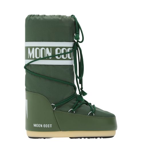 Moon Boot Icon Nylon til barn - forest green