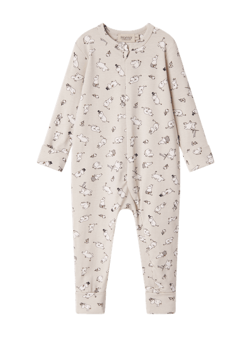 Hovedbilde Marmar Rompy heldress med zip til baby - moomin 
