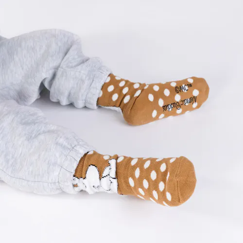 Moomin Fluffy Sokker til barn, Brun