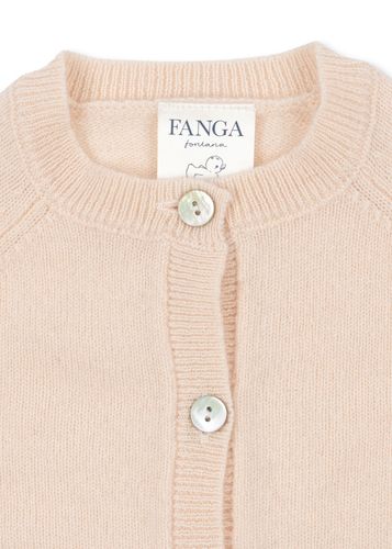 Fanga Fontana Savora due strikkejakke til baby - creole pink