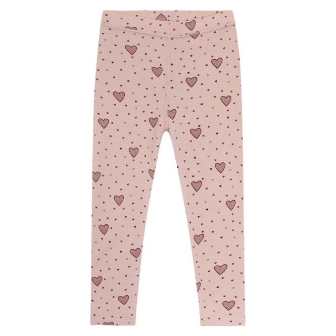 Hovedbilde Hust & Claire Laki Hearts  ull/bambus leggings ...