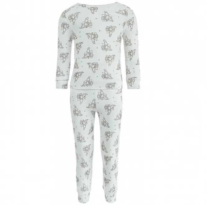 Hovedbilde Blinke Teddy bambus 2 delt pysjamas - off white 