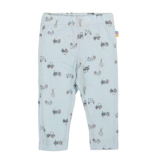 Hovedbilde Joha Tractor bambus leggings til barn - lysblå 
