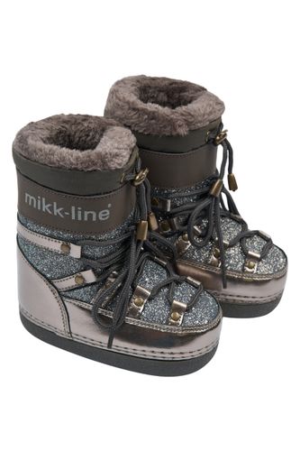 Mikk-Line Snow Boot Glitter  - dark shadow