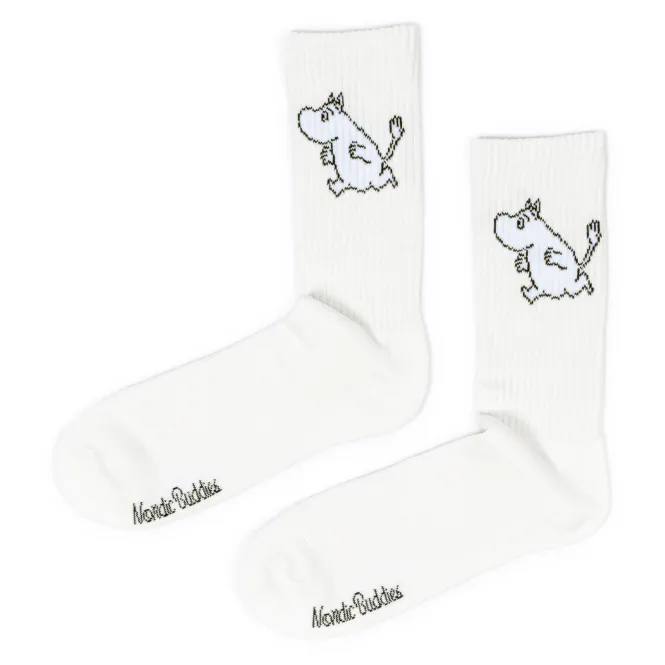 Hovedbilde Moomin Sokker til voksen, Retro, Mummitrollet