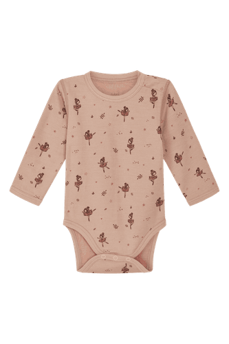Hust & Claire Baloo Ballerina ull/bambus body - rose cloud