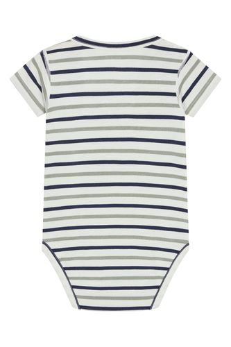 Hust & Claire Buller bambus kortermet body - seagrass