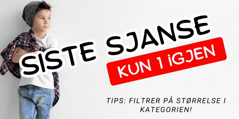Siste sjanse - Kun 1 igjen