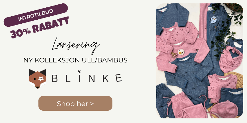 -30% Introtilbud på ull/bambus fra Blinke