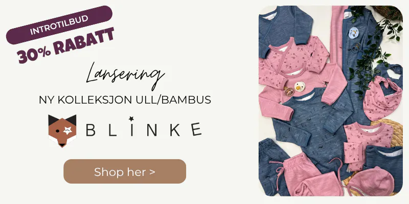 -30% Introtilbud på ull/bambus fra Blinke