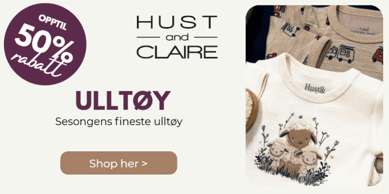 Hust & Claire | Opptil -50% rabatt