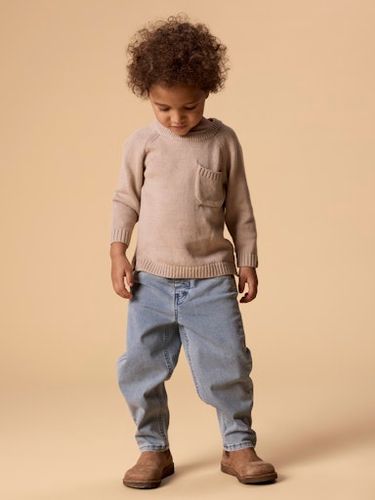 Lil'Atelier Deva Loose jeans til barn - medium blue denim