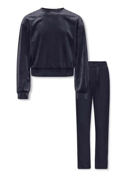 Hovedbilde Kids Only Rebel Veloursett til jente - night sky