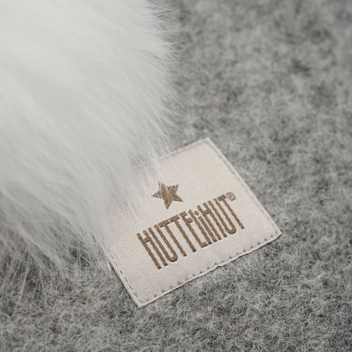 HUTTELiHUT Bigbear ull balaclava m/alpakka dusker - medium grey