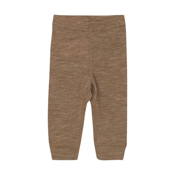 Hovedbilde CeLaVi Solid Ull leggings til barn - Cocoa Creme