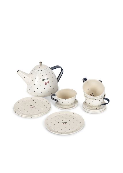 Hovedbilde Konges Sløjd Tea Party Koppestell - blue dot