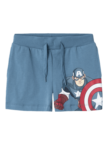 Name It Mayan Captain America shorts - provincial blue