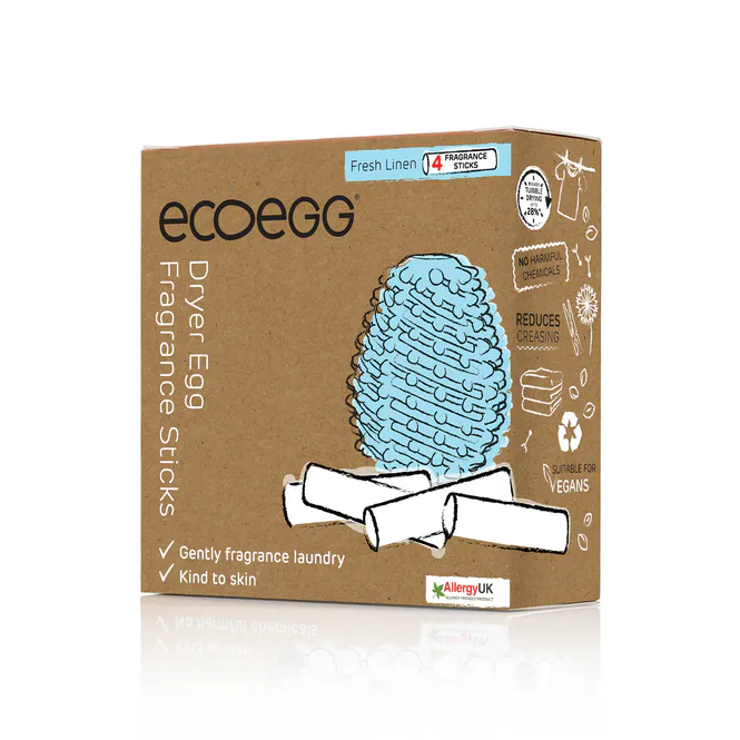 Hovedbilde Ecoegg Refill tørketrommelegg - fresh linen