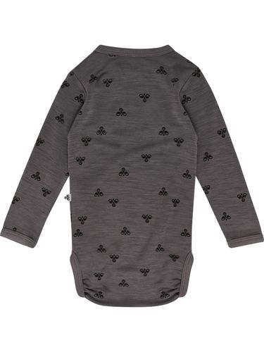 Hummel Mini ull/bambus body - charcoal gray