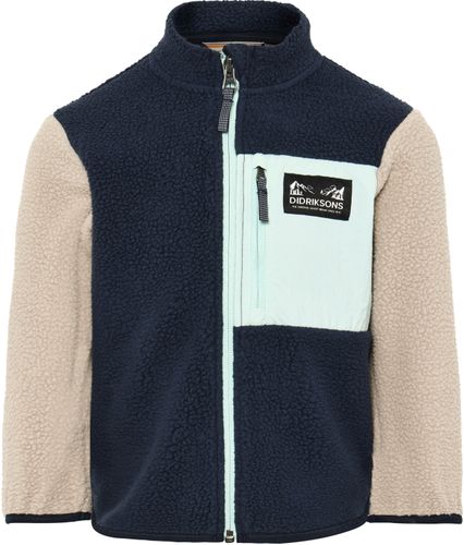 Didriksons Anten fleecejakke med zip - ocean mint