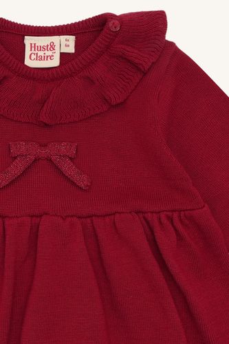 Hust & Claire Klara xmas kjole - teaberry