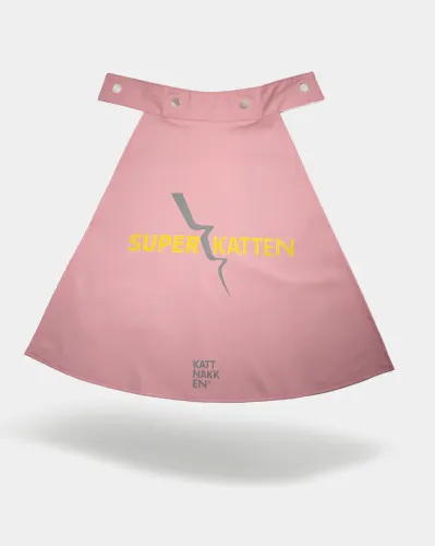 Kattnakken Superkappe - superrosa