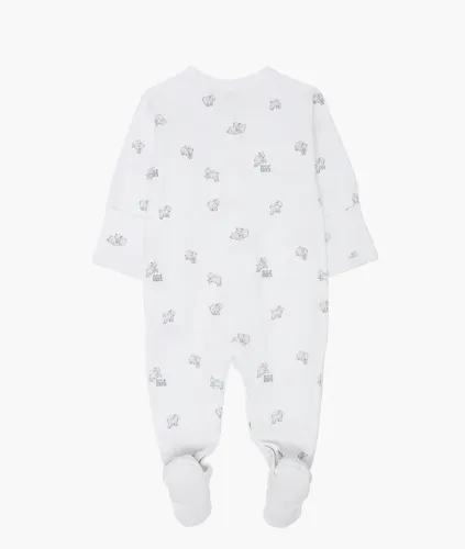 LIVLY Counting Sheep Footie heldress  til baby - blue