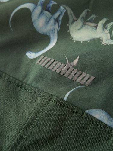 Name It Falfa Dino softshelldress til barn - jungle green