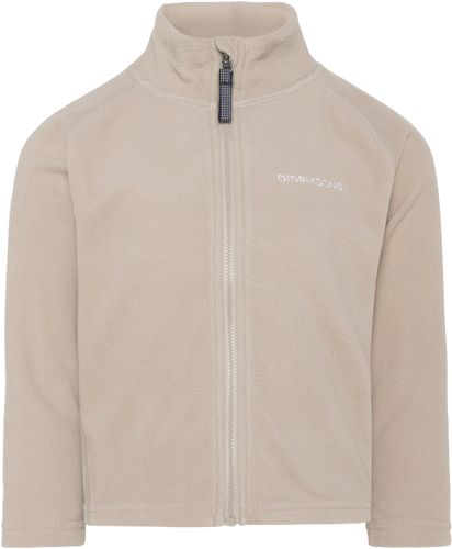 Didriksons Monte fleecejakke med zip - beach beige
