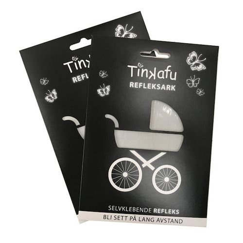 Tinkafu refleksark - grå