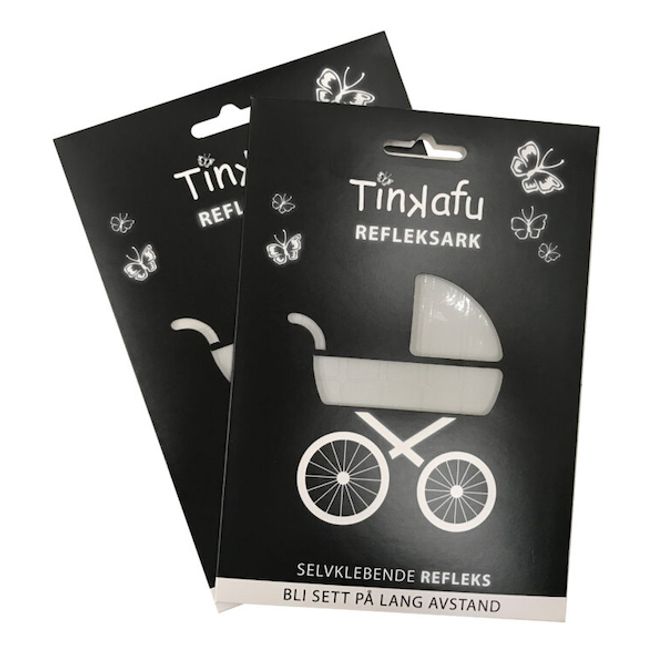 Hovedbilde Tinkafu refleksark - grå