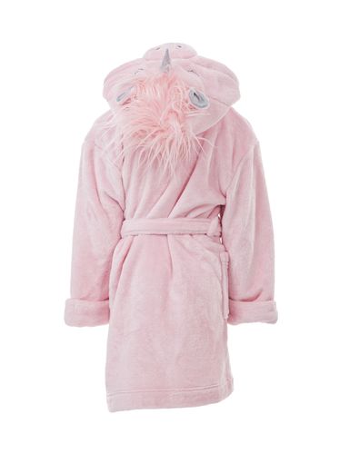 Salto Unicorn morgenkåpe til barn - lys rosa