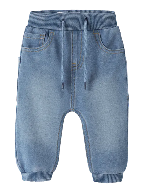 Hovedbilde Name It Ben sweat jeans til baby - medium blue ...